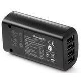 Campagnolo Super Record 12x wireless battery and cable set with fast charging for high-performance cycling components.