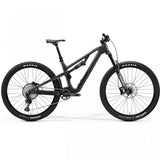 Merida One-Forty 6000 MY22/23 carbon trail mountain bike with 29-inch wheels and sleek black frame.