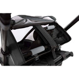 Hamax Cocoon Twin child bike trailer and stroller with brake, featuring a convertible design for biking, strolling, and jogging.