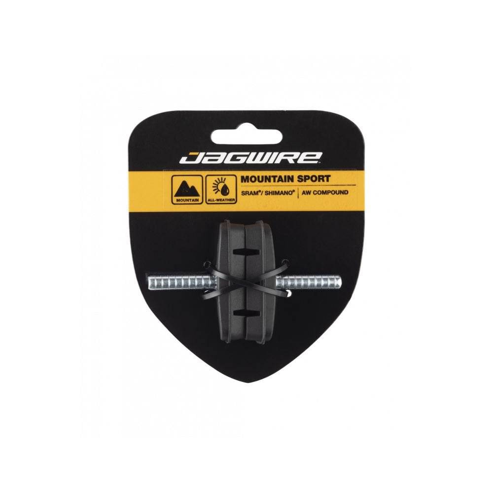 Jagwire Mountain Sport Canti brake pads for SRAM and Shimano bikes, 53mm ceramic brake components.