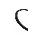 Jagwire 5mm KEB Slick-Lube black brake housing with end caps, 10m linear strand for bicycle brake systems.