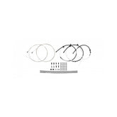 Jagwire Elite Link Road Bike Brake Cable Kit with aluminum link housing, including cables and components for bike braking system.