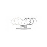 Jagwire Elite Link Road Bike Brake Cable Kit with aluminum link housing, including cables and components for bike braking system.