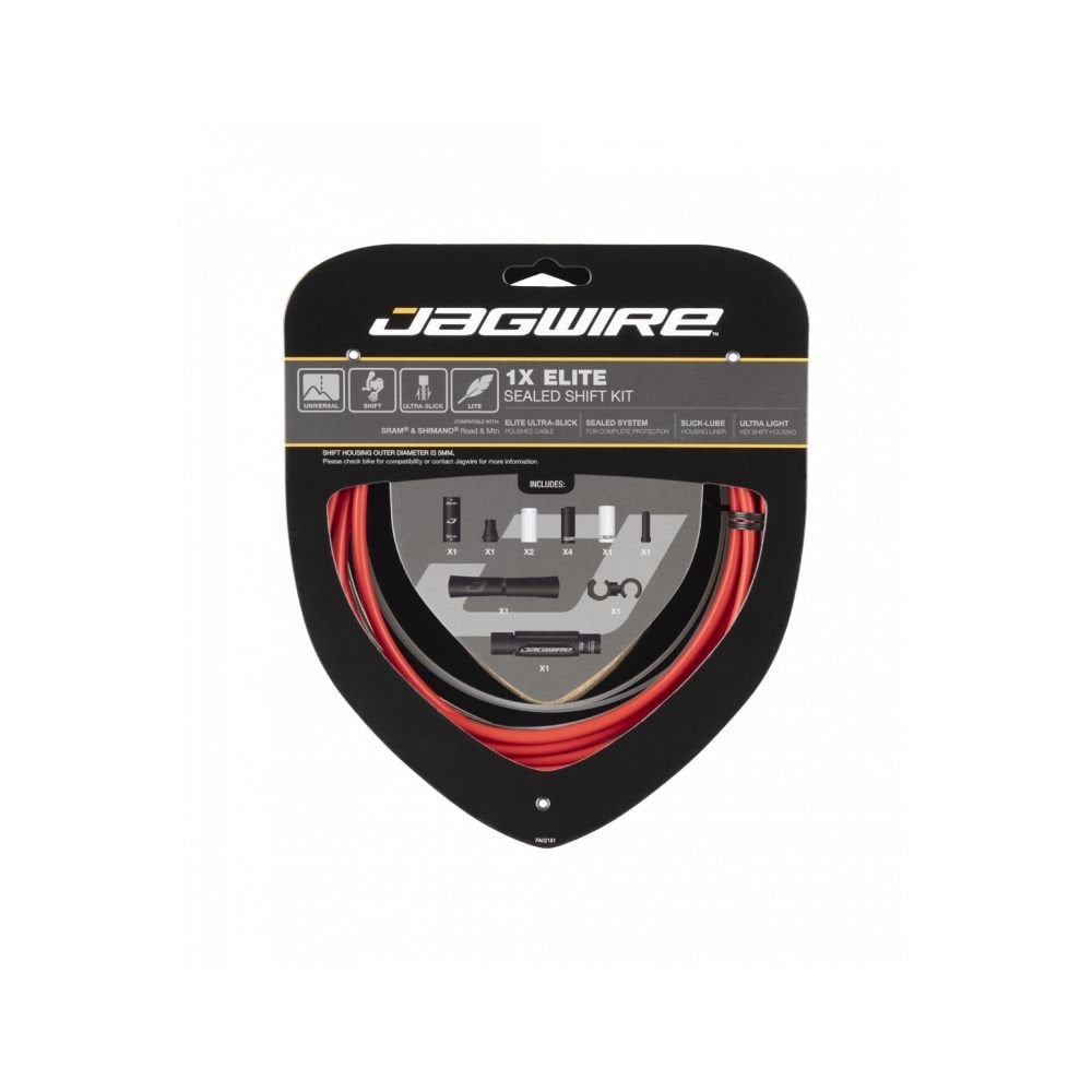 Jagwire Elite Sealed Shift Kit 1X Cables
