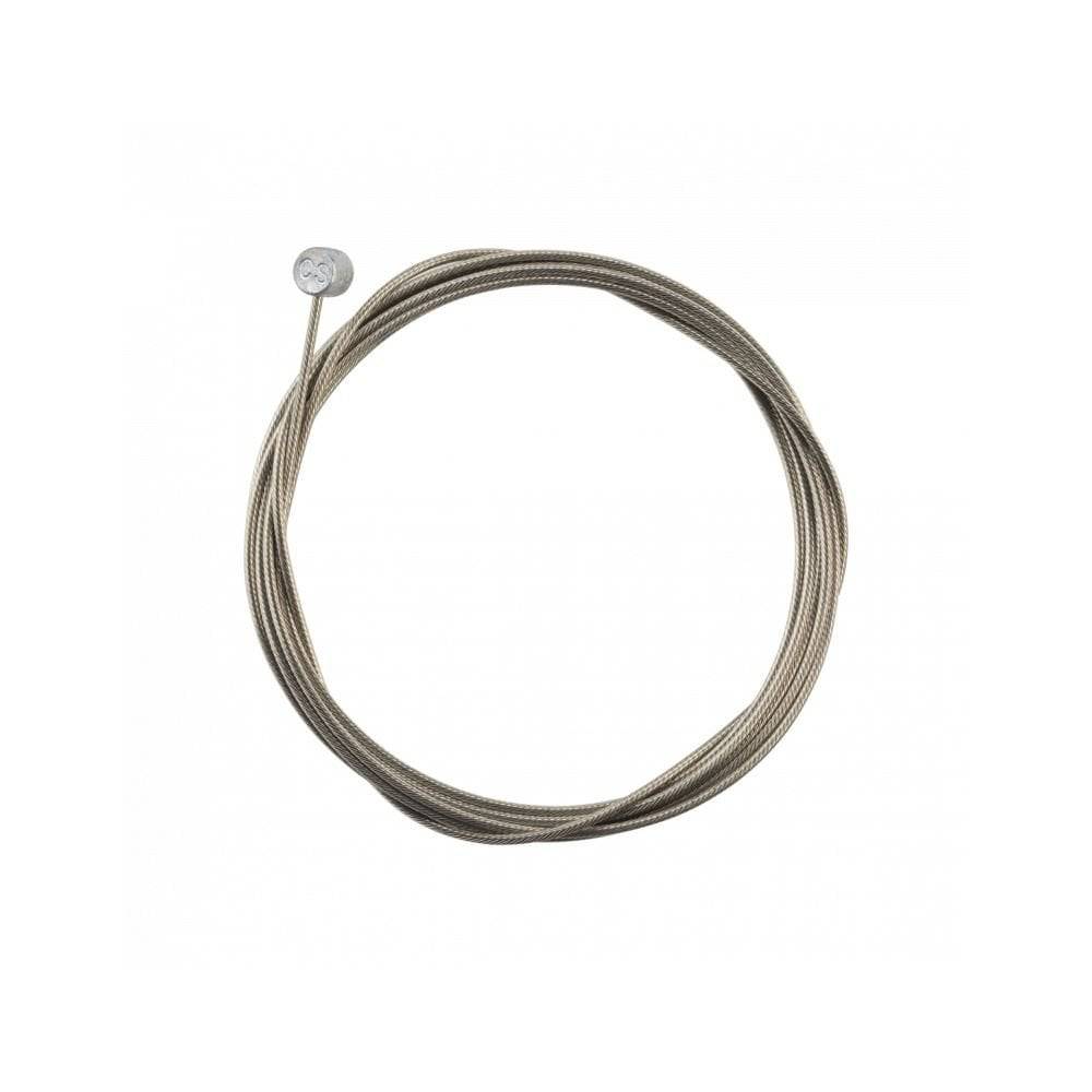 Jagwire Pro MTB brake cable made of stainless steel, 2000mm length, Shimano compatible, designed for mountain bike components.