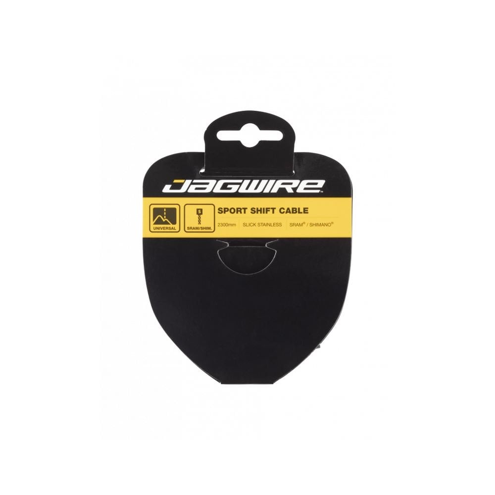 Jagwire Sport Shift Cable Slick S'Less Shimano-compatible bike shift cables for smooth gear shifting and reliable performance.
