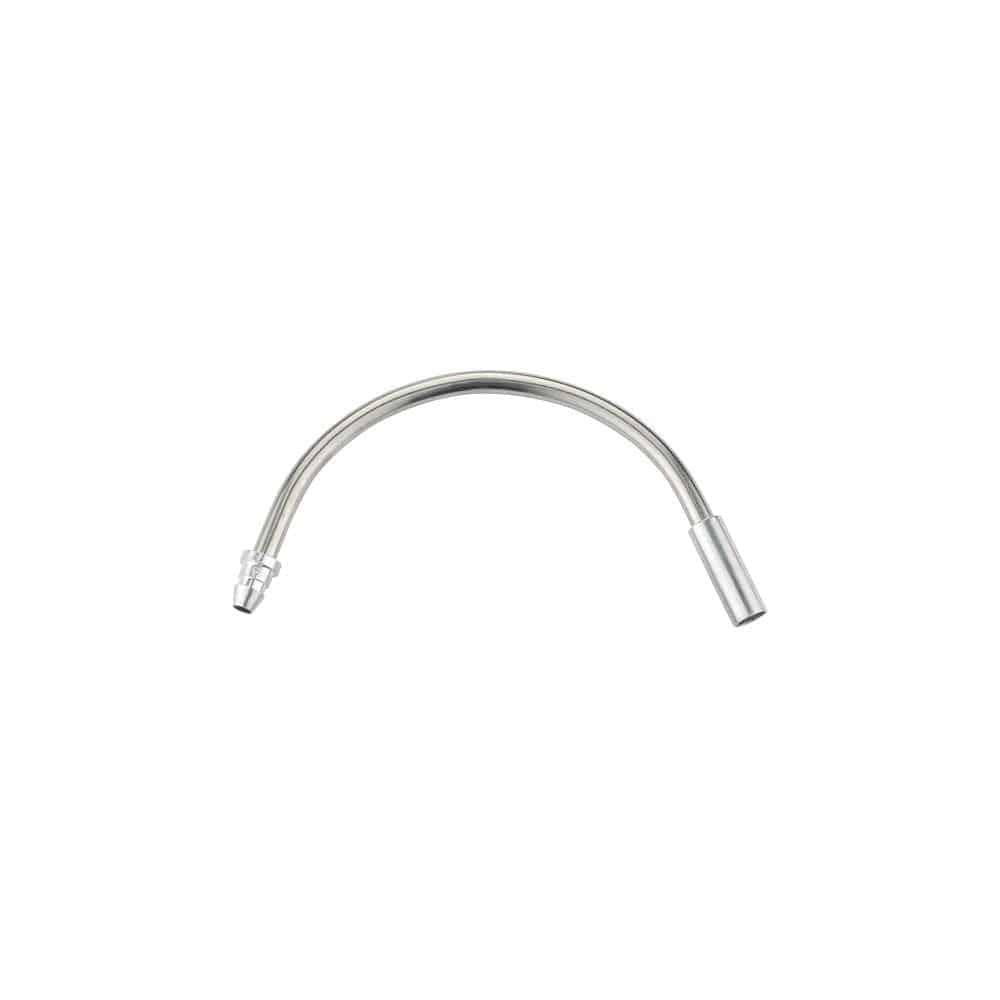 Jagwire 135° silver brake noodle pack for linear pull bicycle brakes, showing 10 durable brake components.