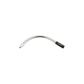 Jagwire 90° silver Kevlar brake noodle pack for cable-actuated bicycle brakes, durable and flexible brake component.