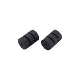Jagwire cable donuts for brake and shift cables, frame protection accessories, with black rubber components and metal fittings.
