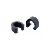 Jagwire C-Clip housing guides and cable clips for bike frame, bike components and accessories, black plastic and metal construction.
