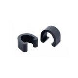Jagwire C-Clip housing guides and cable clips for bike frame, bike components and accessories, black plastic and metal construction.