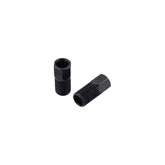 Jagwire Shimano brake compression nut 10-pack brass cable connector showing metal components for bicycle brake cables.