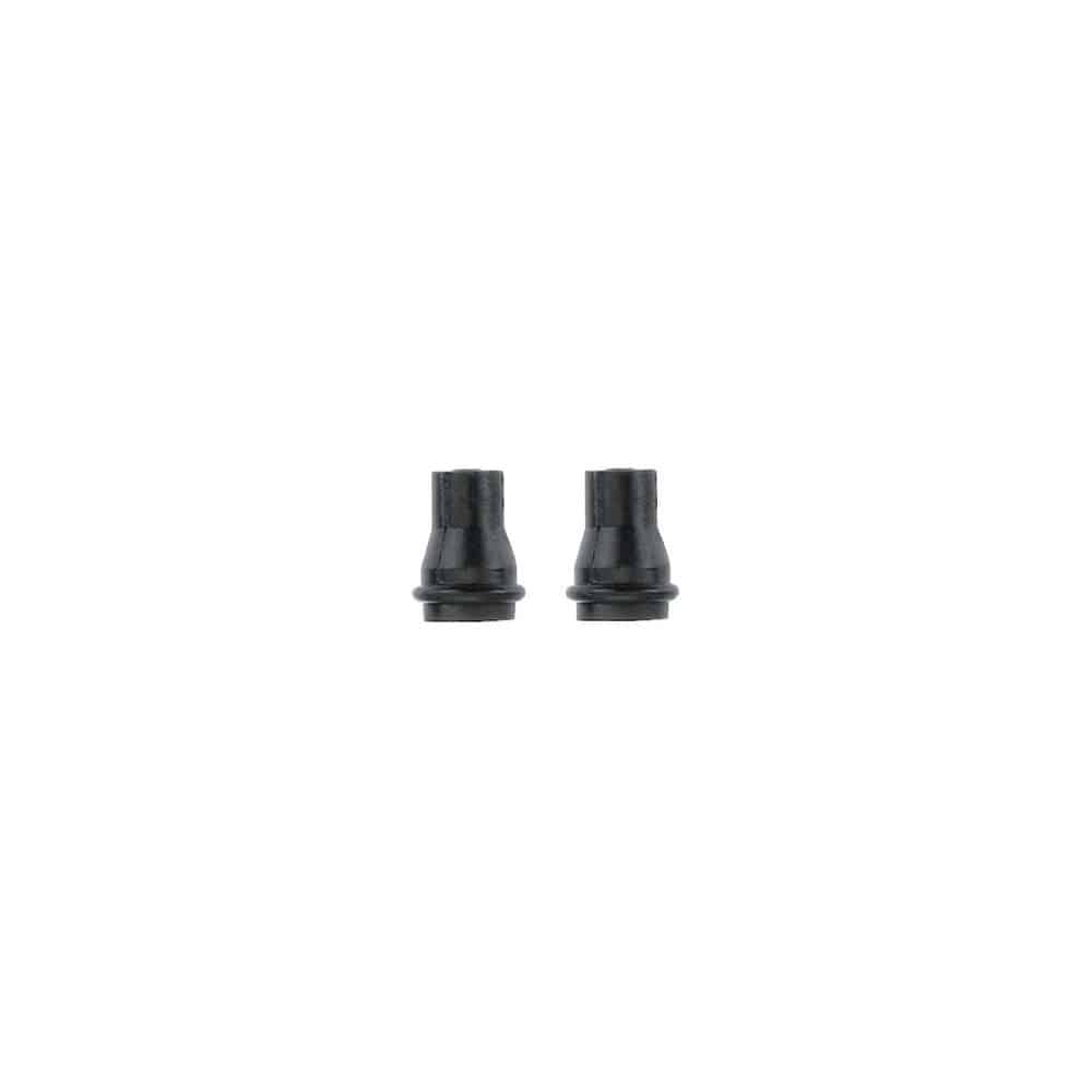 Jagwire Grub Seals Black 10-pack for Shimano Di2 frame ports and sealed kits, showing durable rubber seals for bike component protection.