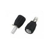 Jagwire M5 index adjusting barrels in black, 10-pack, for brake cable tension control, bicycle components for precise brake adjustment