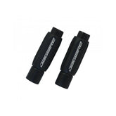 Jagwire Pro Inline Index Adjuster 5mm brake cable tuner in black, shown with components for bike brake cable adjustment.