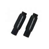 Jagwire Pro Inline Index Adjuster 5mm brake cable tuner in black, shown with components for bike brake cable adjustment.