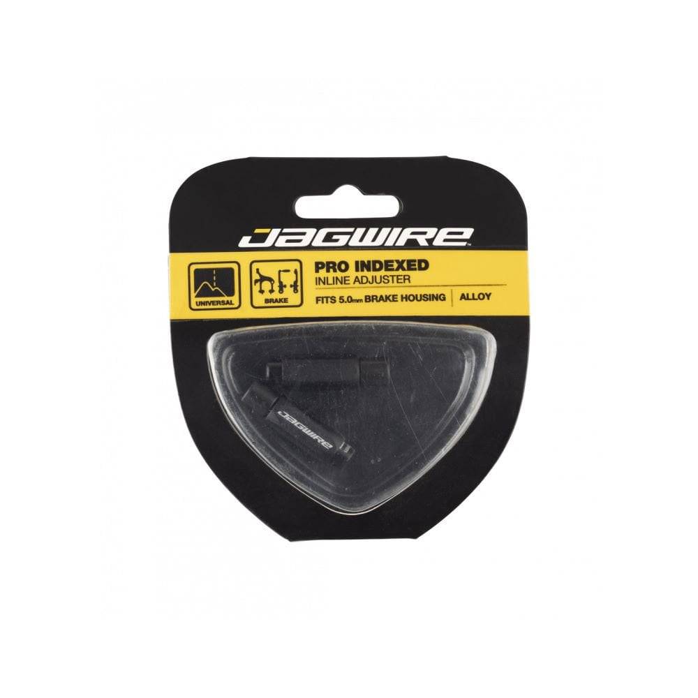 Jagwire Pro Inline Index Adjuster 5mm brake cable tuner, black, set of two, bicycle components for precise brake cable adjustment