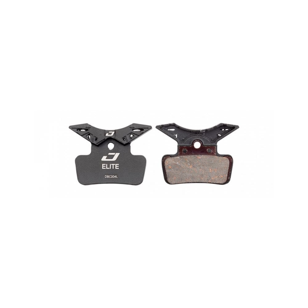 Jagwire Elite Cooling disc brake pads for SRAM G2 Black Elite Cooling System, high-performance brake components for bicycles.