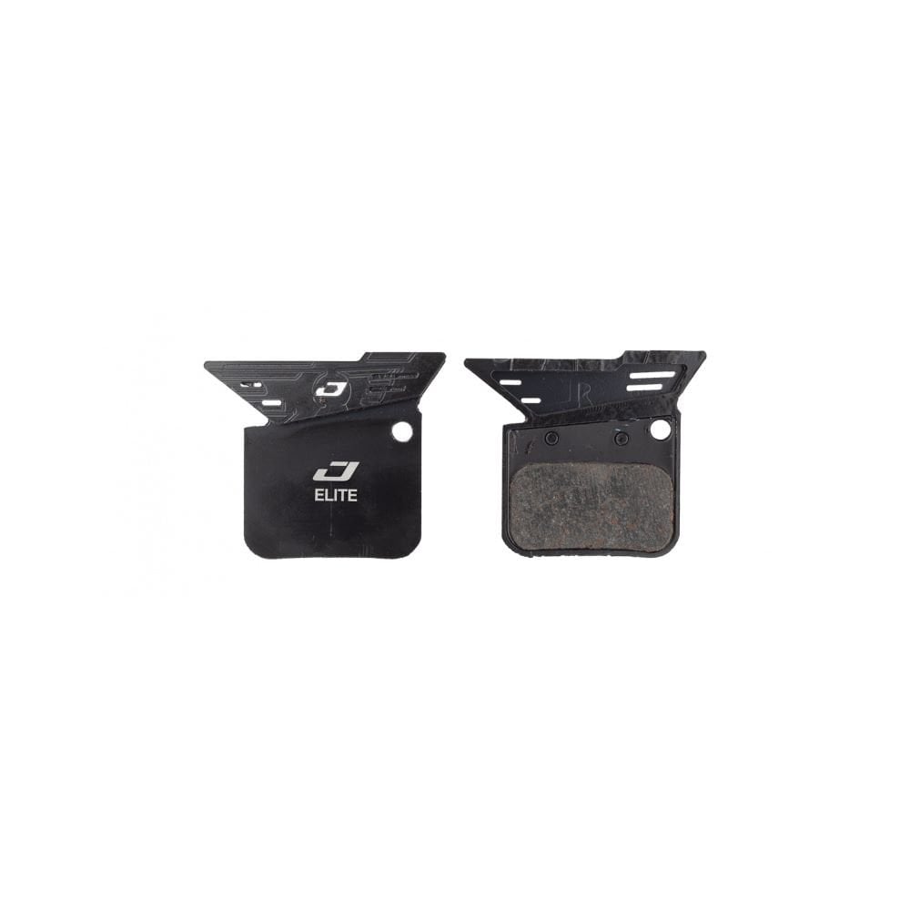 Jagwire Elite Cooling disc brake pads for SRAM road bikes, black color, high-performance bike brake components.