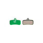 Jagwire Pro E-Bike disc brake pads for Shimano MTB and RideRever Cargo-X, shown with metal backing and brake pad material.