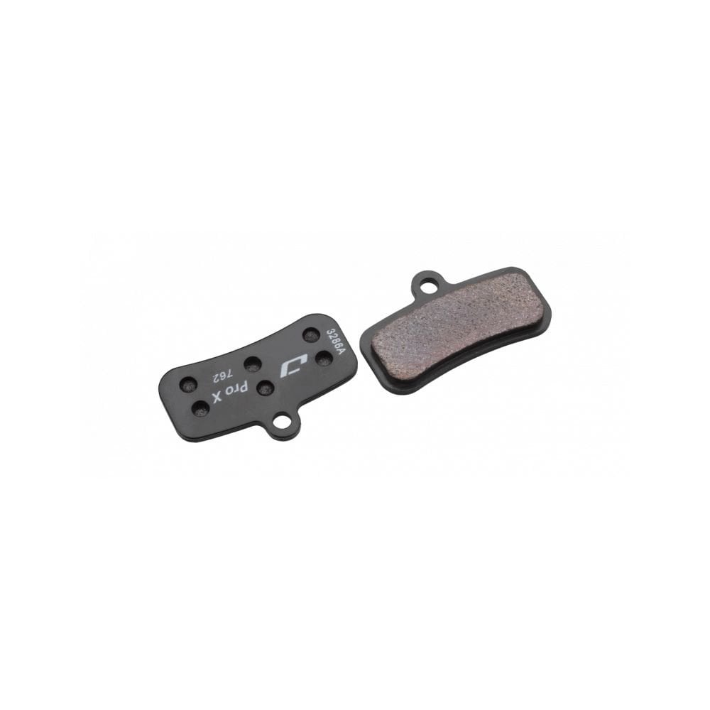Jagwire Pro Extreme Sintered Disc Brake Pads for Shimano and RideRever MTB brake systems, showcasing the durable brake pad components.