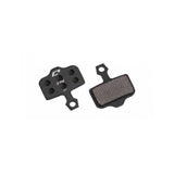 Jagwire Pro Extreme Sintered Disc Brake Pads for SRAM AXS and Avid road bikes, showing the brake pad components and branding.
