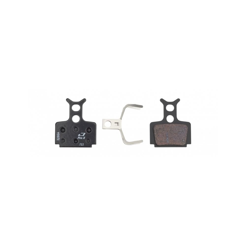 Jagwire Pro Extreme Sintered Disc Brake Pads for Formula Cura Black Pro Extreme bicycle components, showing the brake pad design.