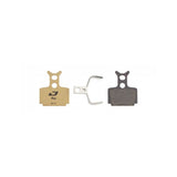 Jagwire Pro semi-metallic disc brake pads for Formula Cura Gold Pro mountain bike brake systems, showing the brake pad components.