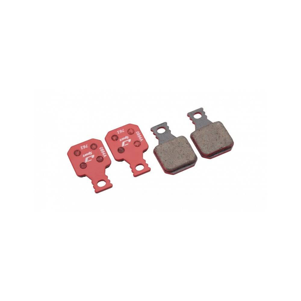 Jagwire Sport semi-metallic disc brake pads for Magura MT7 and compatible mountain bike brake components.