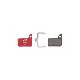 Jagwire Sport semi-metallic disc brake pads for SRAM Road eTap Red Sport bicycle components, shown with mounting surface and branding