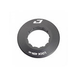 Jagwire Centerlock lockring for bike rotors, black, designed for 9mm-12mm axles, inner type, durable bike component