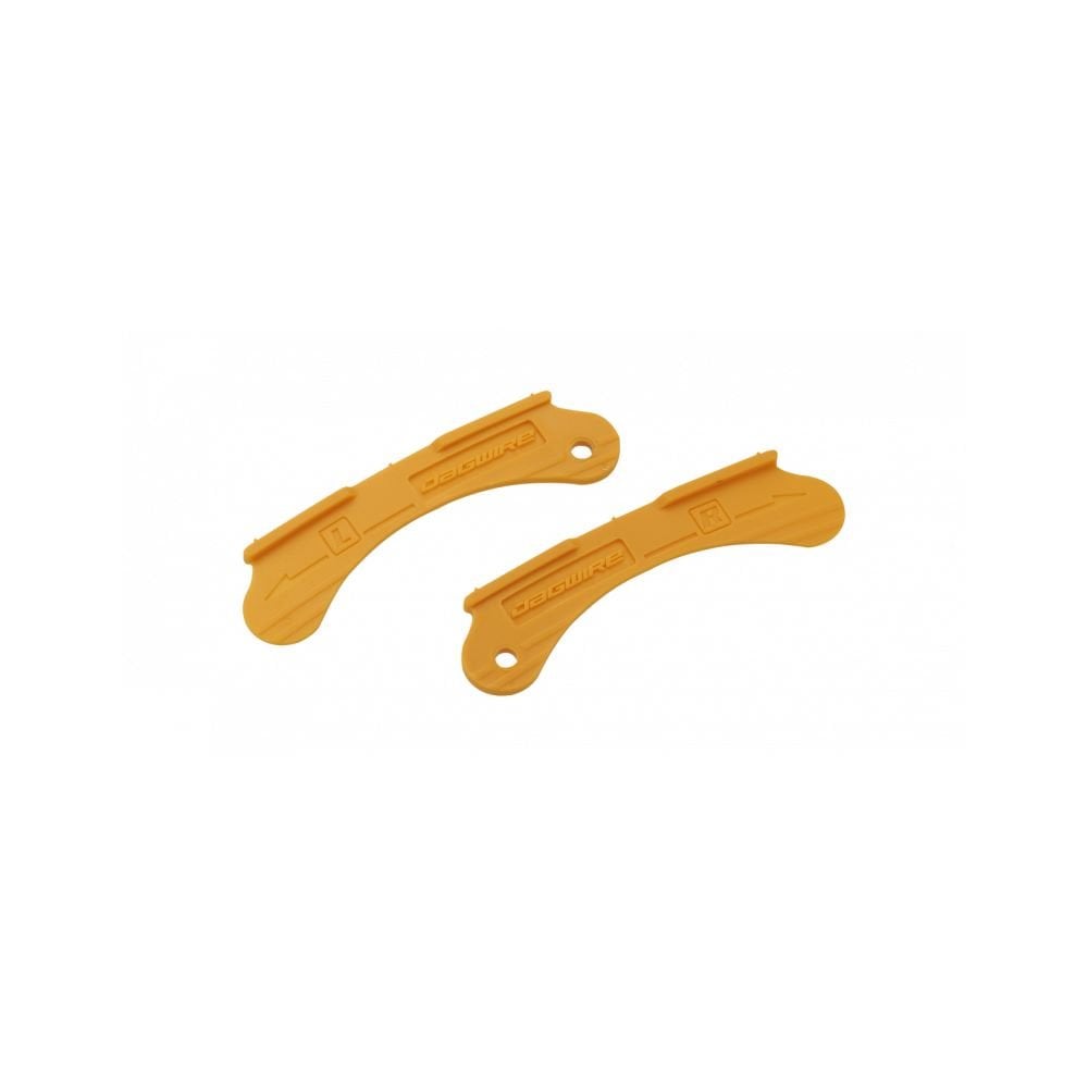 Jagwire Yellow Brake Pad Tuner for precise rim brake alignment on road and mountain bikes, workshop tool for brake setup.