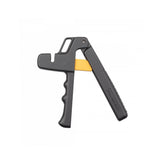 Jagwire Elite hydraulic hose cutter with black handle and replaceable blades, designed for workshop use.