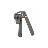 Jagwire Pro Needle Driver Tool for hydraulic hose fittings in black, designed for precise 5.0 and 5.5mm hydraulic hose installations.