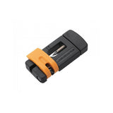 Jagwire Sport Needle Driver Tool for hydraulic hose fittings with adjustable clamp, used in workshop settings.
