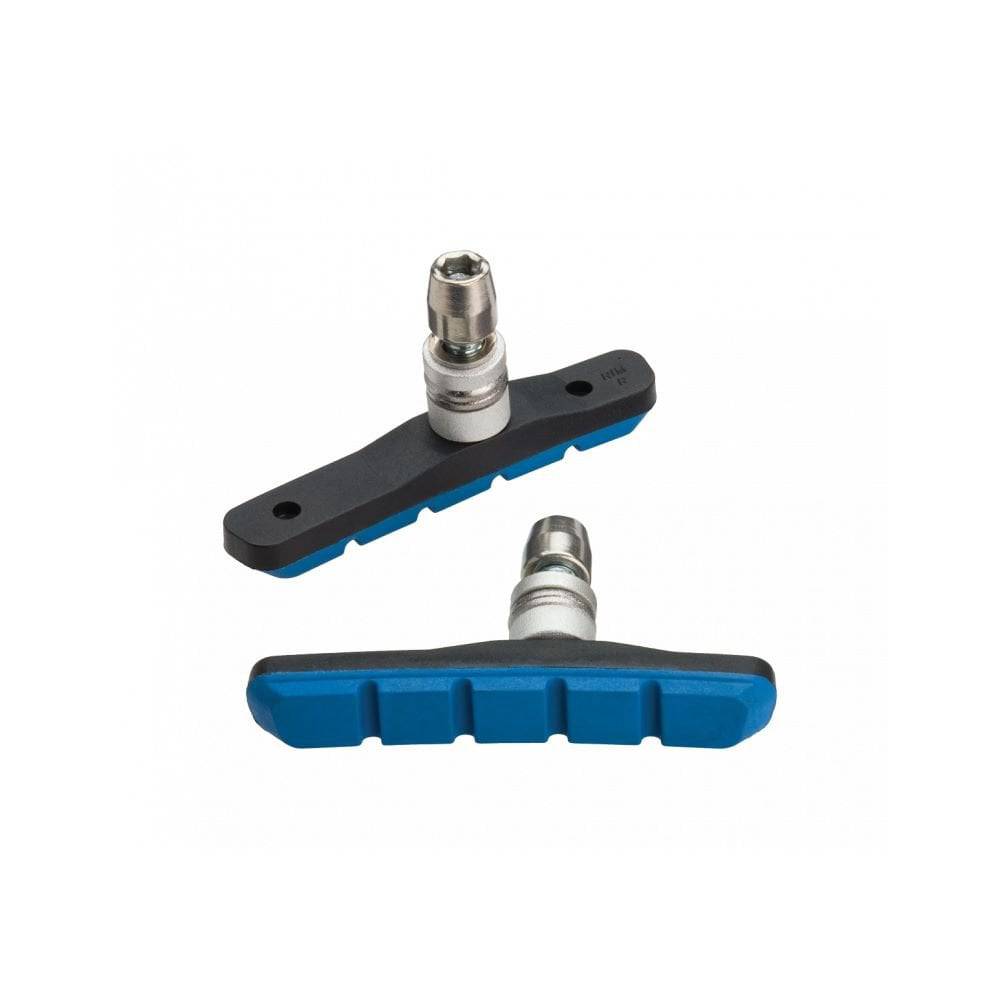 Jagwire Mountain Sport Brake Pads for SRAM and Shimano MTB bikes, designed for wet weather braking performance.
