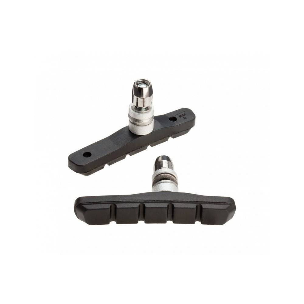 Jagwire Mountain Sport brake pads for SRAM and Shimano MTB bikes, designed for wet weather braking performance.