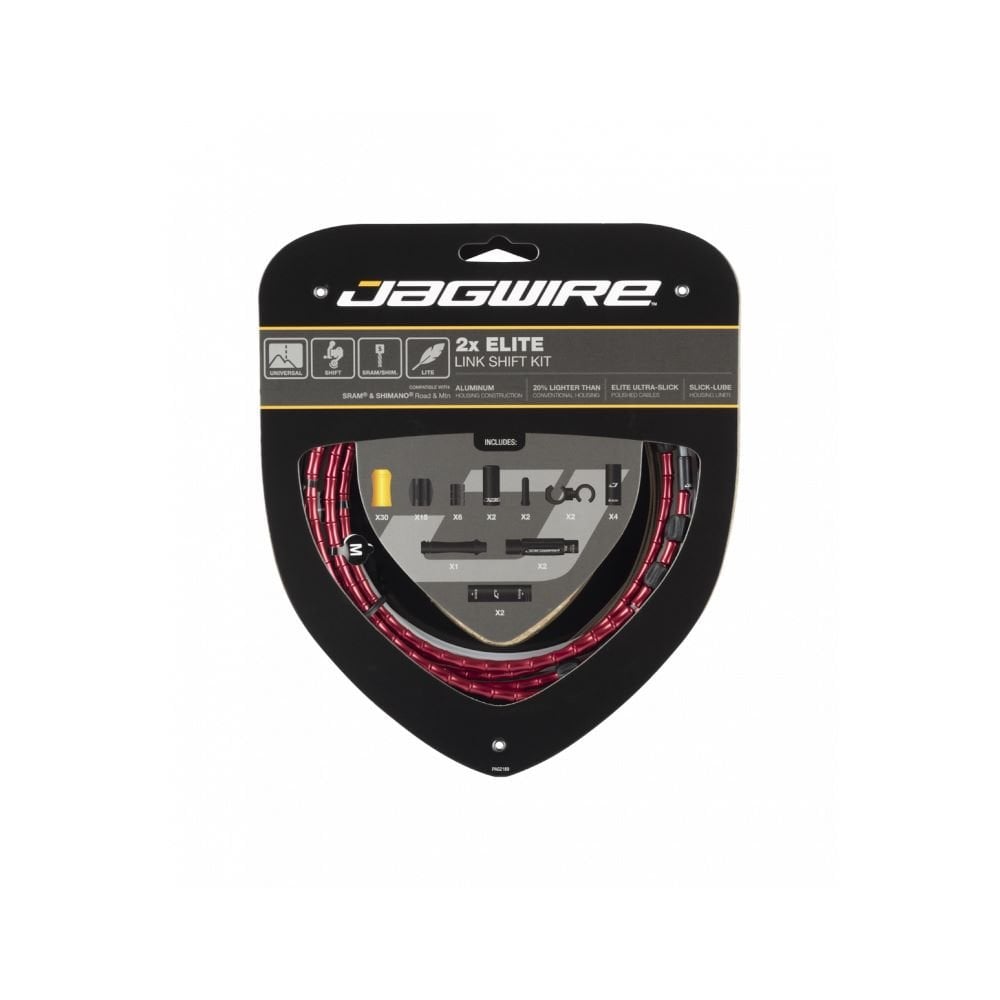 Jagwire Elite Link Shift Kit 2X Cables