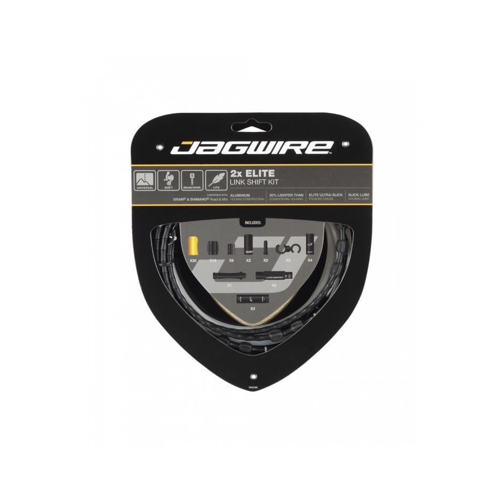 Jagwire Elite Link Shift Kit 2X Cables
