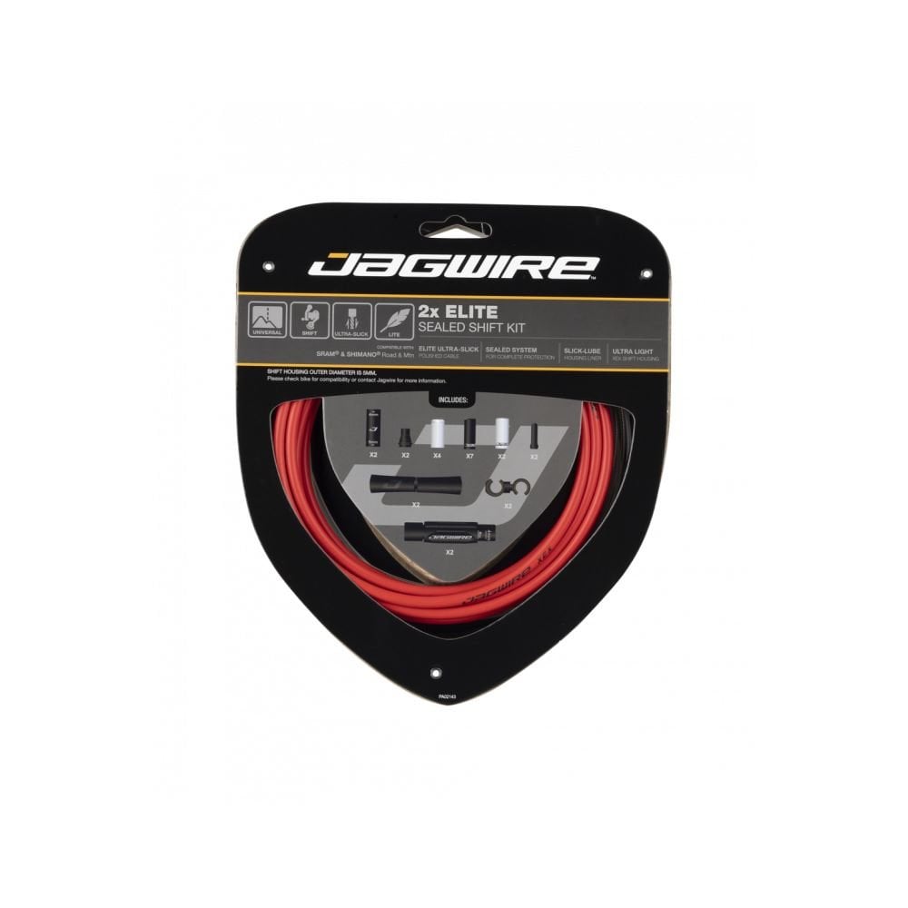Jagwire Elite Sealed Shift Kit 2X Cables
