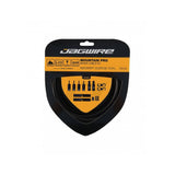 Jagwire Mountain Pro brake kit with cables and housing for mechanical disc bikes, featuring durable components and precise control.