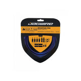 Jagwire Mountain Pro Brake Kit with cables and housing for mechanical disc bikes, durable components for mountain biking.