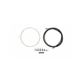 Jagwire Pro Shift Kit 1X cables for rear derailleurs and internal gears on road and MTB bikes, showing cable and housing components.