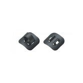 Jagwire alloy stick-on cable guide adhesive spare for bike components, showing the small metal guide with adhesive backing.