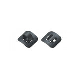 Jagwire alloy stick-on cable guide adhesive spare for bike components, showing the small metal guide with adhesive backing.