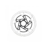 Jagwire Pro LR2 Centerlock disc brake rotor, 2-piece durable design for bicycle braking components, shown in close-up.