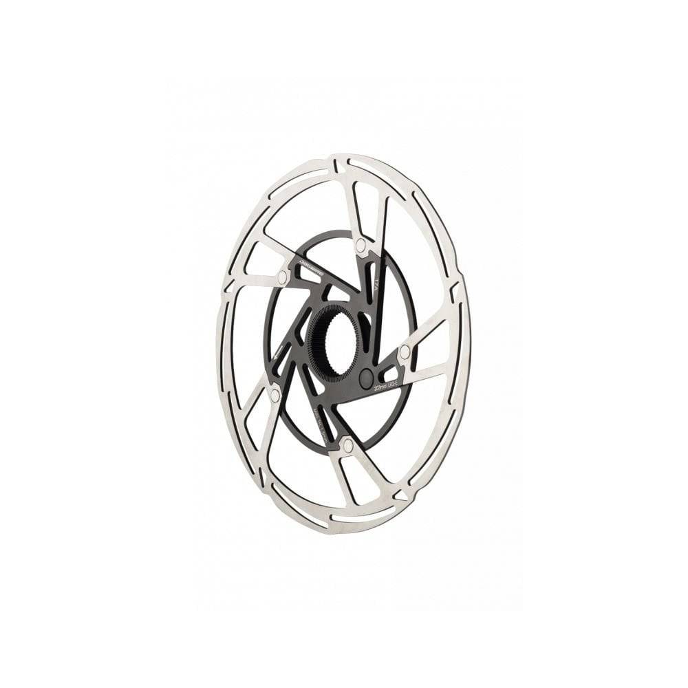 Jagwire Pro LR2-E Centerlock disc brake rotor with integrated E-bike sensor magnet for e-bike brake systems.