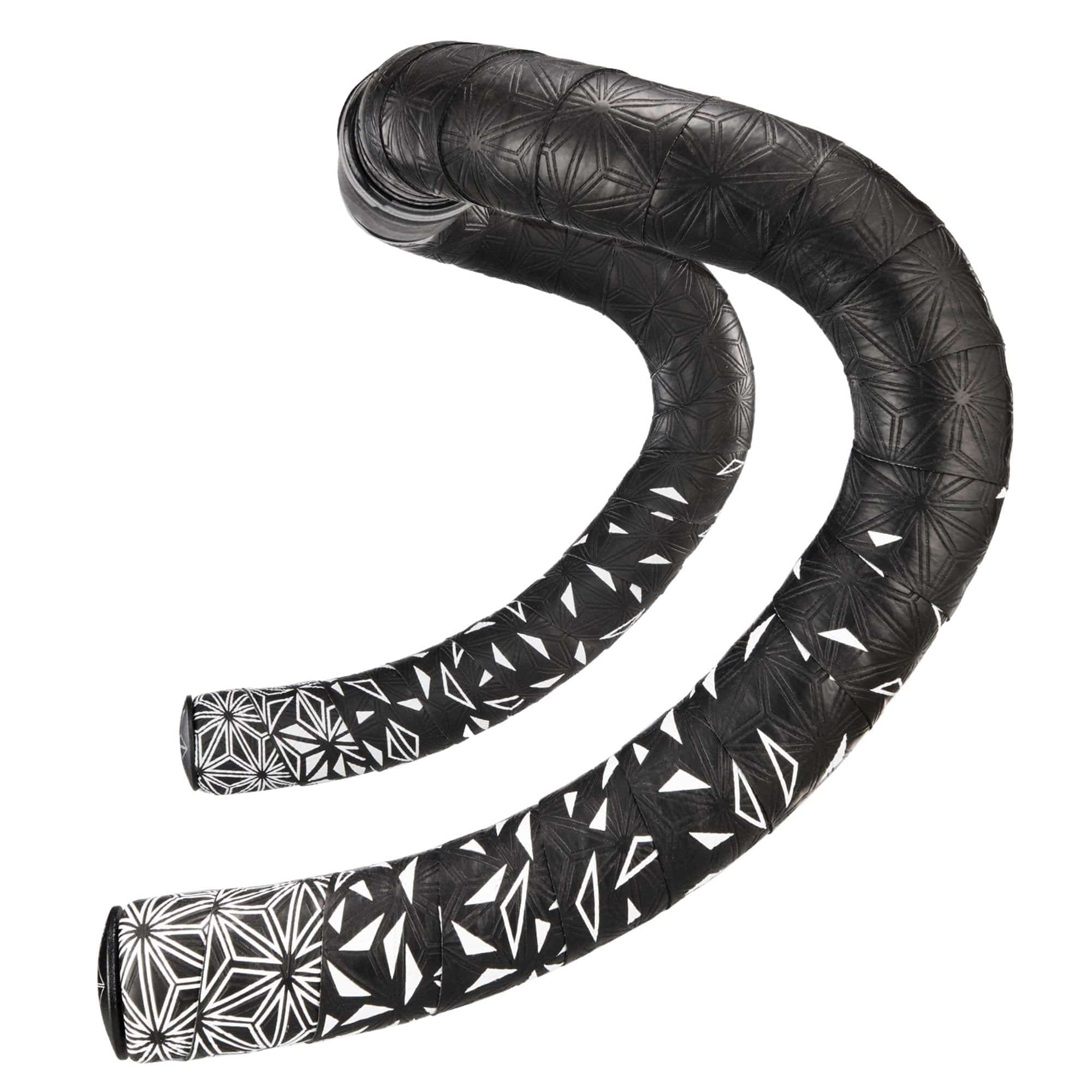 Supacaz Sticky Kush Star Fade bike handlebar tape with high grip, shock absorption, and vibrant star fade design.