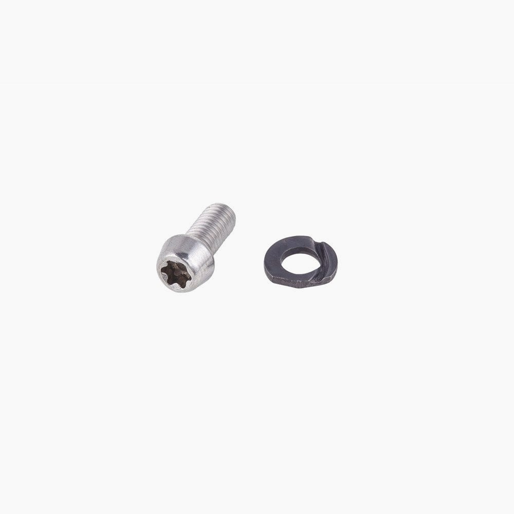 SRAM X01 Eagle rear derailleur cable anchor bolt and washer kit for precise shifting, bicycle component for mountain bikes.