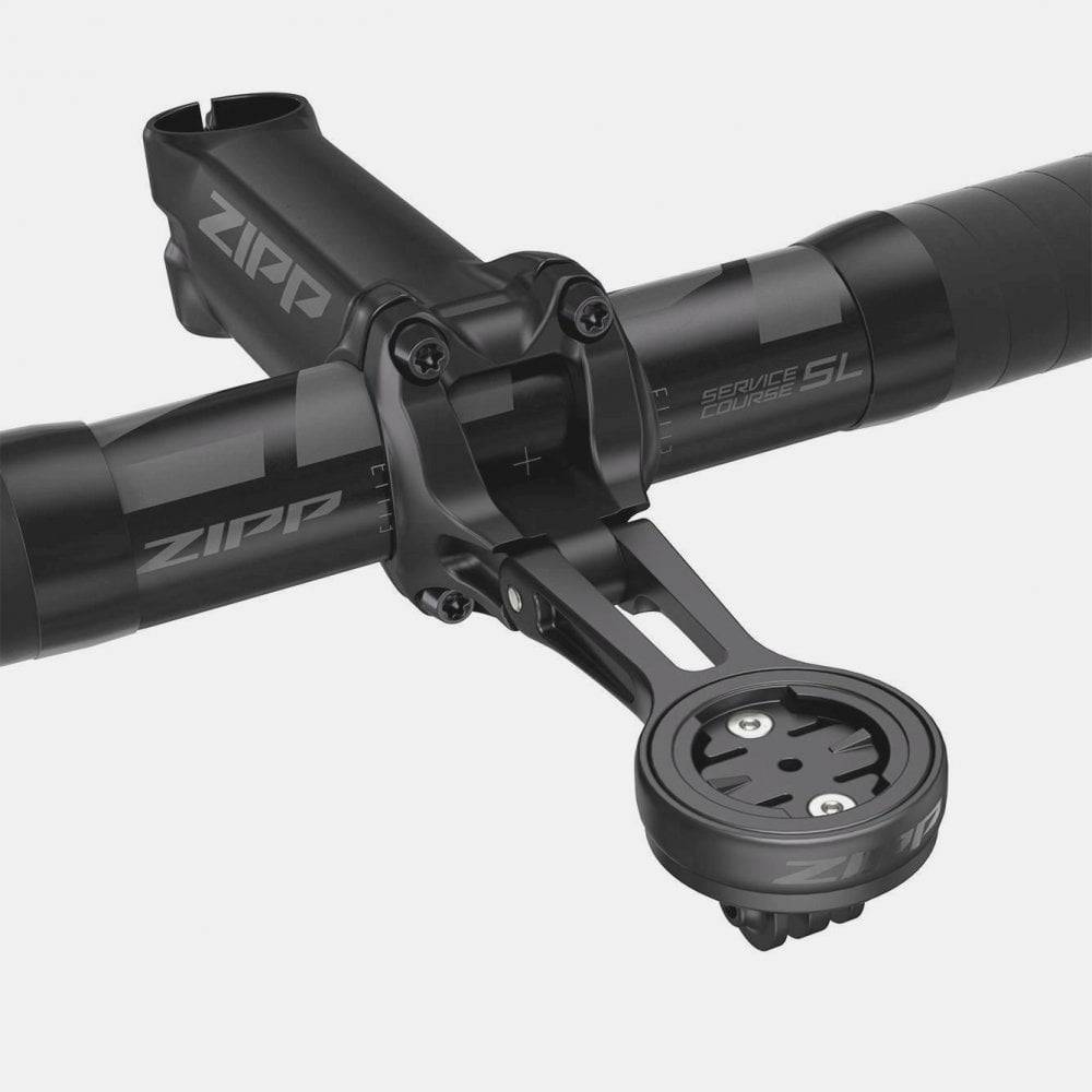 Zipp Service Course SL quick view integrated road computer mount for Garmin, Wahoo, Hammerhead with quarter turn lock system